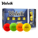 Volvik VIVD XT AMT 1ダース（12球）【VOLVIK】【AMT】【ドラコン】【ボルビック】【マット】【ゴルフボール】