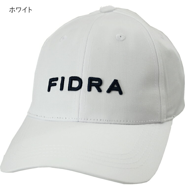 フィドラ ゴルフ メンズ キャップ FD5LVA30 クイックドライ コットン キャップ 帽子 FIDRA 【ラウンド用品】【ゴルフ用品】 2