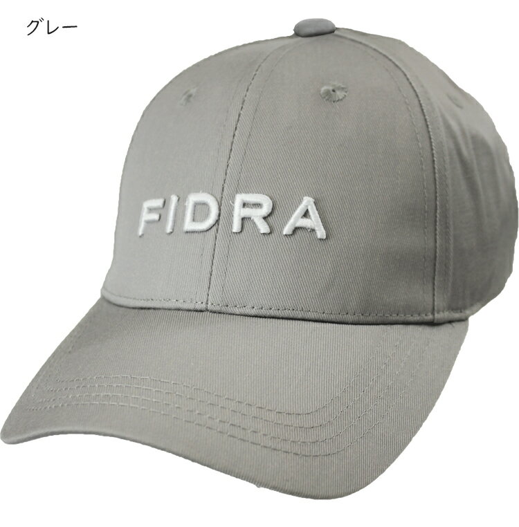 フィドラ ゴルフ メンズ キャップ FD5LVA30 クイックドライ コットン キャップ 帽子 FIDRA 【ラウンド用品】【ゴルフ用品】 3