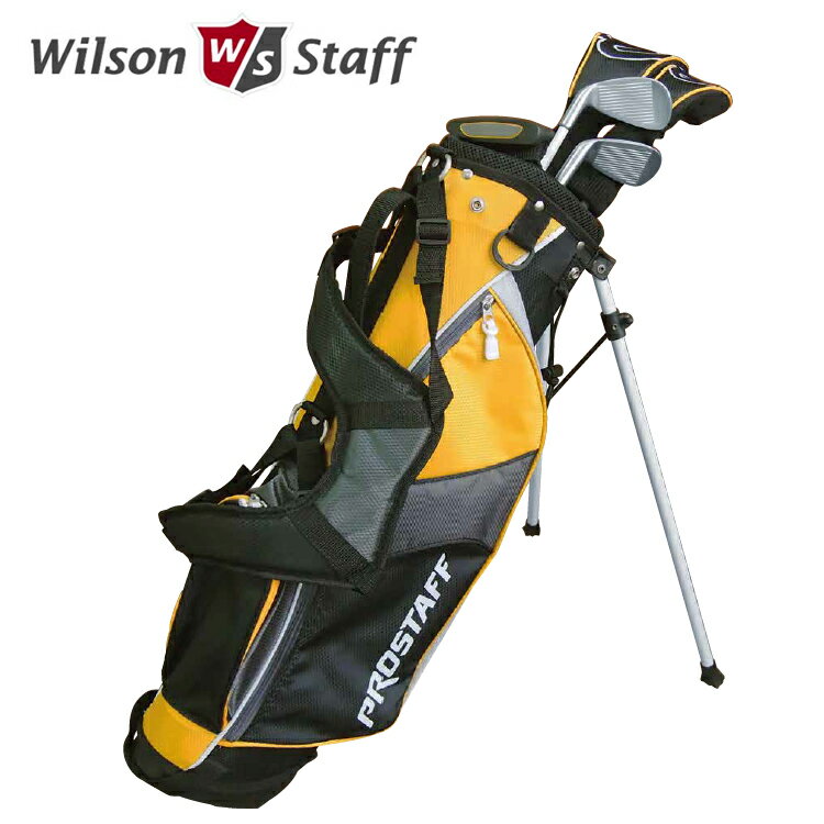 ウィルソン ウイルソン WILSON STAFF ゴルフ ジュニアセット PRO STAFF JGI ミディアム 5本セット キャディバッグ付 数量限定モデル 【ウィルソン スタッフ】【ゴルフバッグ】