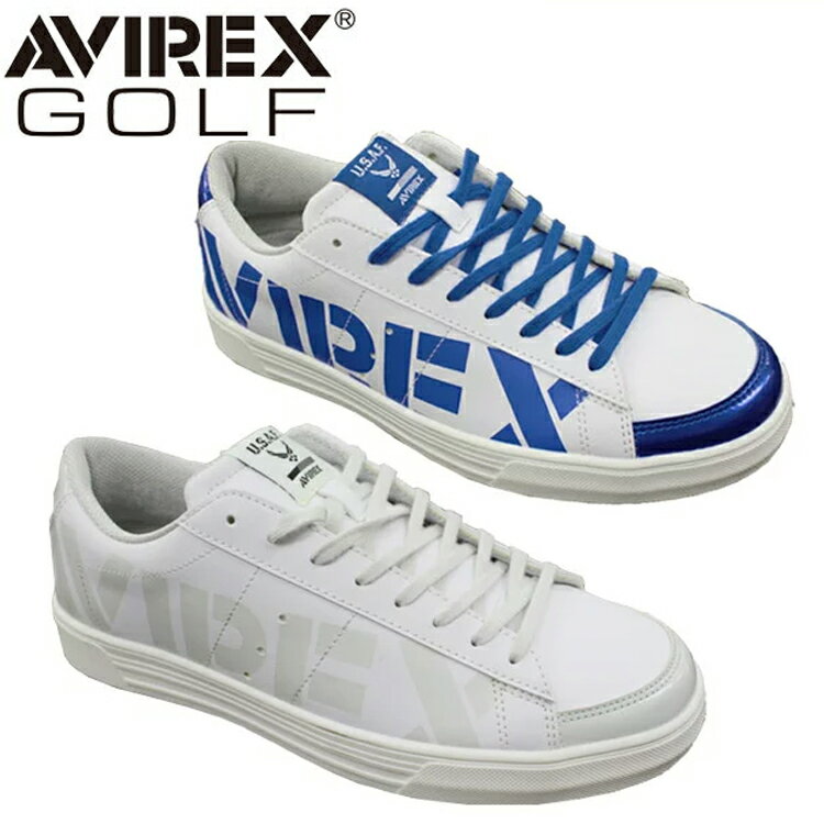 AVIREX GOLF アヴィレックスゴルフ ゴルフシューズ AVG2F-SH1【AVIREX】【スパイクレス】