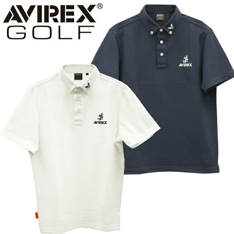 AVIREX GOLF アビレックス メンズ ポロシャツ シーズナル 半袖ポロシャツ AVXBB1-15M 日本製【アヴィ...