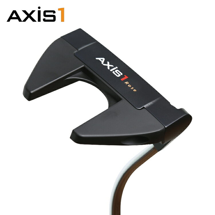 数量限定発売 Axis1 アクシスワン ローズマレットパター ブラック ジャスティン ローズ 使用パターブランド 【日本正規品】【Justin Rose】【マレット】【AXIS1】 【Ly】