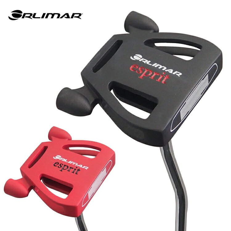 オリマー ゴルフ ORLIMAR パター スパイダー型 マレットパター ESPRIT PUTTER ブラック レッド