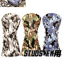 Cielblu (シェルブル) スタッズ ヘッドカバー フェアウェイウッド用 【200CC対応】 【STUDS】 【FW用】