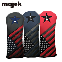 majek マジェック USA FLAG ドライバー用 ヘッドカバー 1W DR