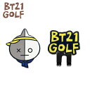 BT21 ビーティーイシビル HOLE IN ONE ホールインワン VAN(バン)マーカー 【BT21 GOLF】【マグネット】【DR用】【Ly】