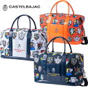 カステルバジャック CASTELBAJAC エンブレム柄 ボストンバッグ 7234381302 CBB034 ゴルフバッグ 2024年モデル