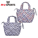 【ポイント10倍！】【クーポンあり】MU SPORTS　MU スポーツ マルチバイアスチェック柄 ポーチ 703J6004 【ゴルフバッグ 】【M・U SPORTS】【MUスポーツ】【エムユー】