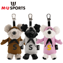 MU SPORTS MU スポーツ ボールポーチ 703Q1900 【ゴルフバッグ 】【M・U SPORTS】【MUスポーツ】【エムユー】