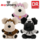 【ポイント10倍！】【クーポンあり】 MU SPORTS　MU スポーツ ドライバー用 ヘッドカバー 703Q3500【ヘッドカバー 】【DR】【M・U SPORTS】【MUスポーツ】【エムユー】【Umo】【Melu】【Shushu】