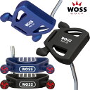 WOSS GOLF PRO-01 パター スパイダー型 マレットパター マレットタイプ マレット型 ブラック ネイビー ウォズ 【NF】