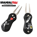 バンクシー ゴルフ グリーンフォーク BAGF-01 BANKSY 【フォーク】【ラウンド】【ラウンド用品】【必須アイテム】【Balloon Girl】【Flower Bomber】