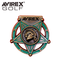 AVIREX GOLF エアフォース 勲章 マーカー AVG2F-AC8 クリップマーカー 小物 【アヴィレックス】【勲章】【ゴルフ】【マグネット】【マーカー】