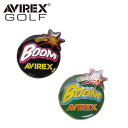 AVIREX GOLF 榴弾 マーカー AVG2F-AC6 クリップマーカー 小物 【アヴィレックス】【榴弾】【ゴルフ】【マグネット】【マーカー】