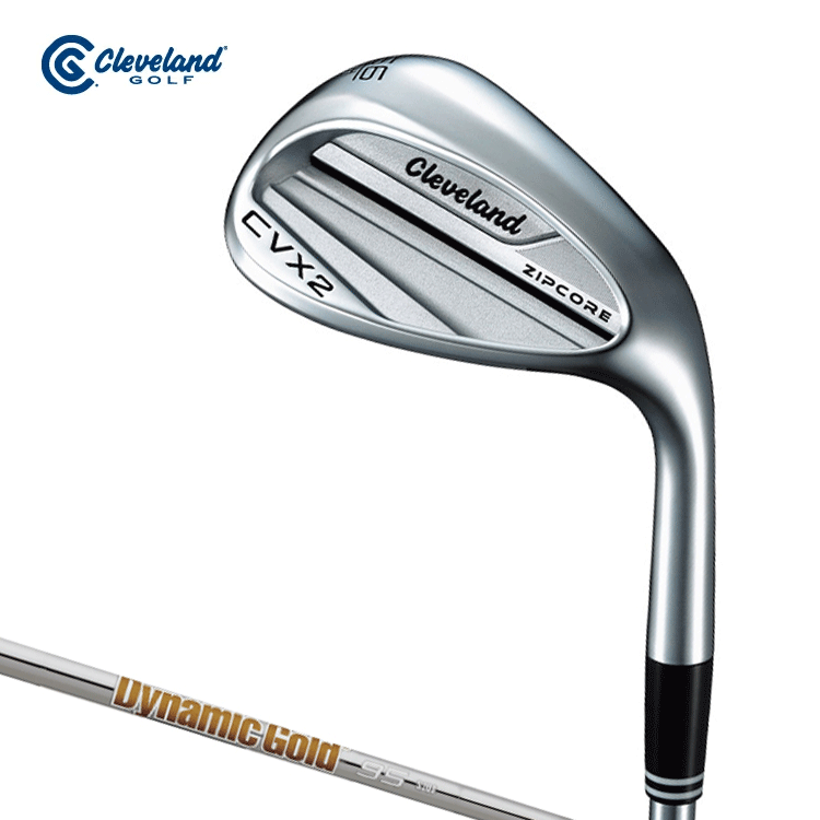 クリーブランド ゴルフ Cleveland GOLF CVX 2 ZIPCORE ウエッジ Dynamic Gold 95 S200 スチールシャフト 【ダイナミックゴールド】