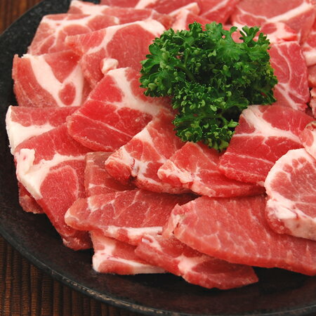 豚肩ロース焼肉用（500g)【豚肉 ぶた
