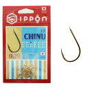 IPPON (一本) チヌ ゴールドコート 1号/46本入〜7号/32本入 日本製 釣り針 フック