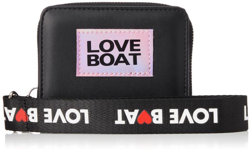 Rakuten - LOVE BOAT ストラップ付ラウンドファスナー財布