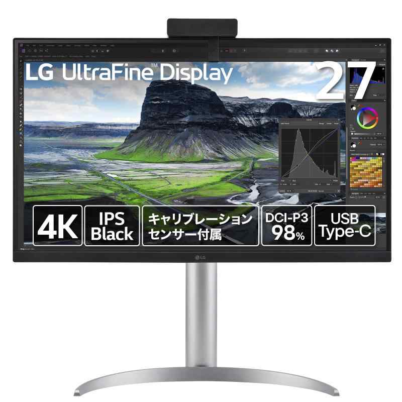 LG 4K monitors 27 32 43 USB-C