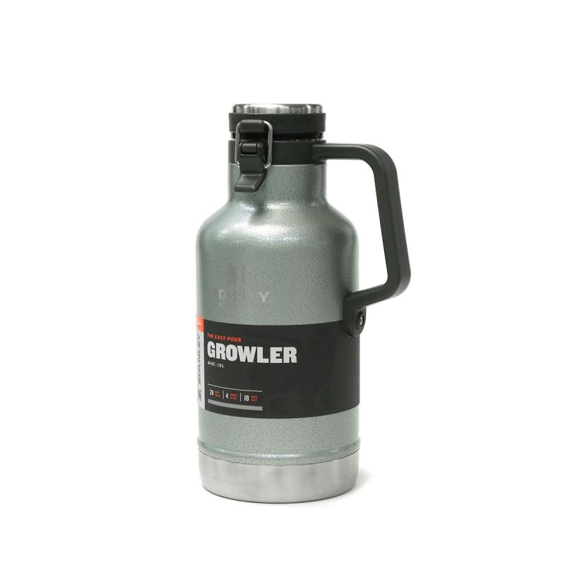 スタンレー（STANLEY） 水筒 保冷専用 ボトル ジャグ ハンドル付き クラシック真空グロウラー 1.9L 10-01941-187 （グリーン/FF）(3)