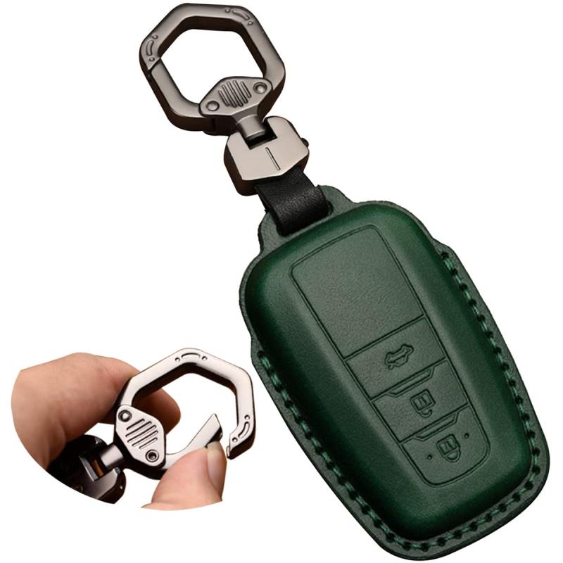 [Haoshilianfa] トヨタ TOYOTA 本革 クラウン 220系 C-HR プリウス 50系 RAV4 50系 ランドクルーザー プラド 150 後期 新型 カローラツーリング 210系 カローラスポーツ キーケース キーカバー