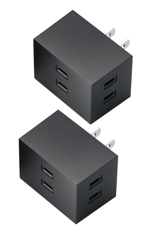 エレコム 電源タップ コンセント 3口 3個口 2個セット 雷ガード ほこり防止シャッター 難燃性 ユリア樹脂 絶縁スリーブ ECT-29-2