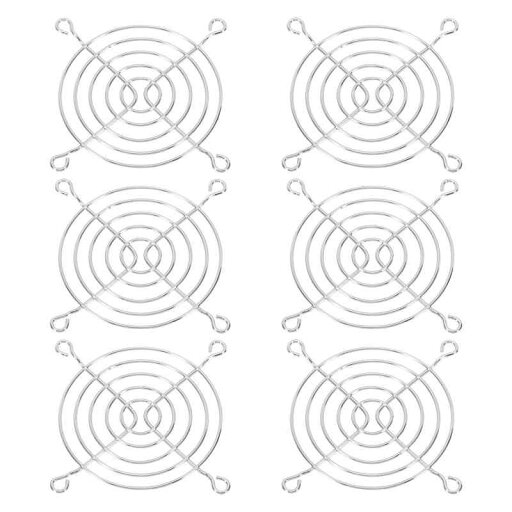 PATIKIL 80mmファンフィンガーグリル6個入りメタルグリルプロテクターガードファン保護カバー80mm排気ファン装置コンピュータDIY PATIKIL 80mmファンフィンガーグリル6個入りメタルグリルプロテクターガードファン保護カバー80mm排気ファン装置コンピュータDIY