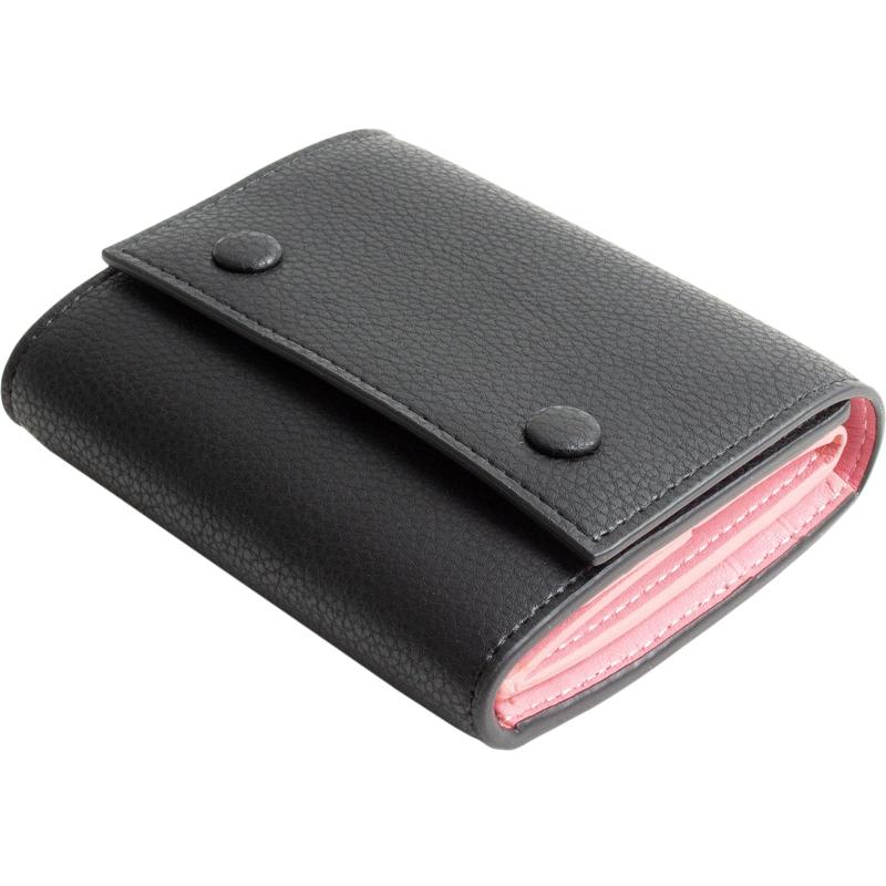 [MALTA] ミニ財布 レディース お札が折れない 三つ折り財布 大容量 ボックス型 小銭入れ 牛革 レザー コンパクト 小さい財布 ミニウォレット