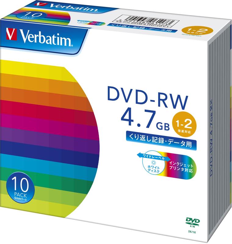 Verbatim バーベイタム データ用 DVD-RW 