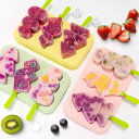 Li & Zhao Toddler Popsicle Molds with Sticks - Popsicle Maker Mini Popsicle Molds for Kids Ice Cream Molds(3)