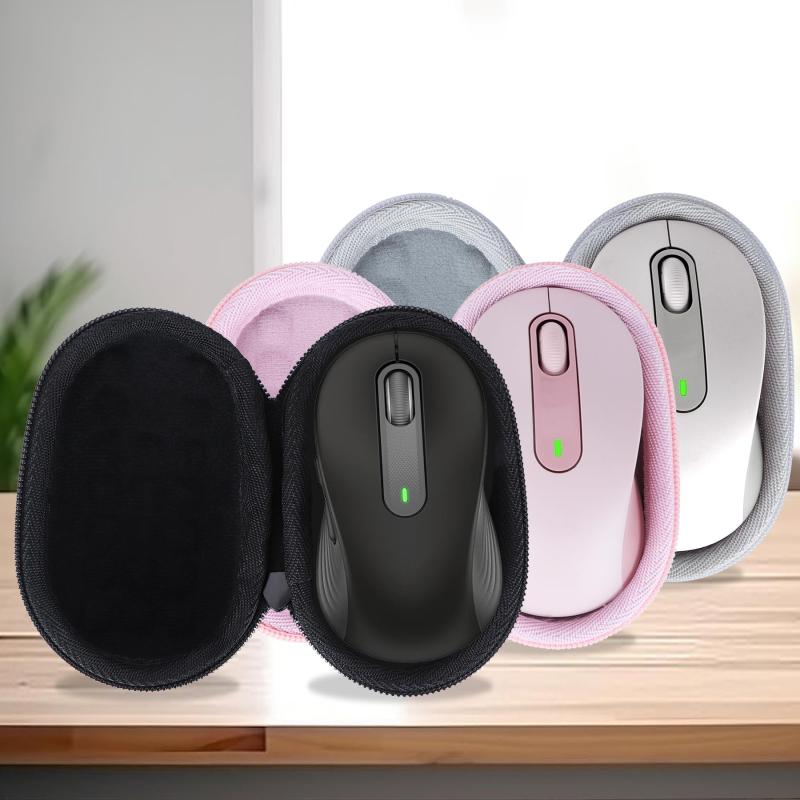 Lebakort収納ケースと互換性のあるLogicoolロジクールSignature M650 MOW/M550 ワイヤレスマウス 静音 (ホワイト)