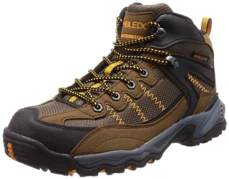 [ウインブルドン] トレッキングシューズ ハイキング アウトドア 登山 防水設計 幅広 WB M047WS メンズ