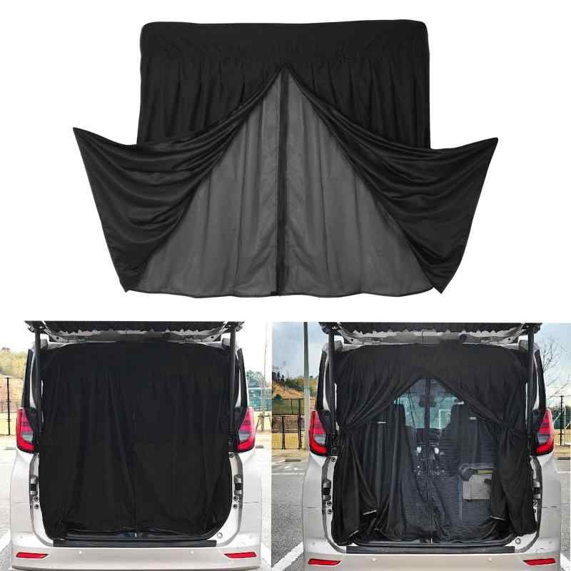 BLUESEATEC 遮光 メッシュカーテン サンシェード 断熱 露天駐車 車種専用設計 車中泊 日除け 収納袋付き(2)