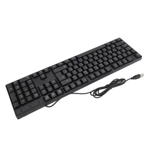 少数言語キーボード、プラグアンドプレイ、オフィス用の広く使用されている耐久性のあるUSB有線キーボード