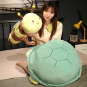 カメ ぬいぐるみ かめ ミツバチ 抱き枕 クッション 亀 マスコット 柔らか まくら 枕 おもちゃ おもしろ 抱きまくら 子供 誕生日 クリスマス プレゼント お祝い 大人気 60cm