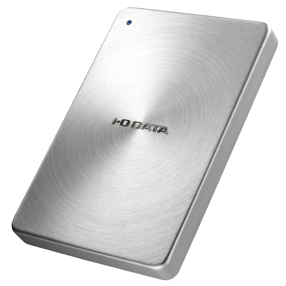 アイ・オー・データ I-O DATA HDD ポータブルハードディスク 1TB USB3.1Gen1/Type-C対応 全面アルミボディ mac Time Machine対応 日本製 HDPX-UTC1S