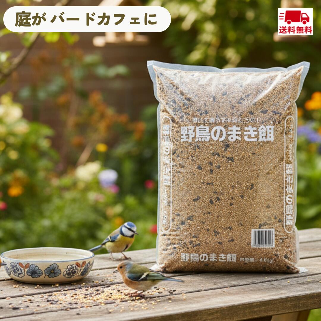 【最安値挑戦中】NPF 野鳥のまき餌 4．6kg 野鳥 餌