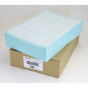 ナナクリエイト 連続ラベル(剥離紙ブルー) 15×10インチ 24面 84×38mm 1箱(500折) NC15FB 東洋印刷