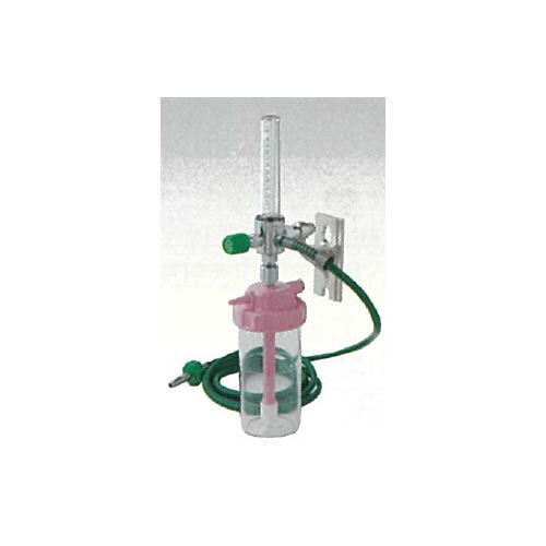 【管理医療機器】 パイピング流量計 加湿瓶付シリーズ P型 N-102H-DXP 新鋭