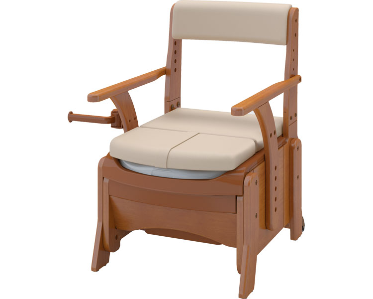 暖房・快適脱臭 安寿 家具調トイレセレクトR コンパクト 533-885 アロン化成 TAISコード：00221-000499