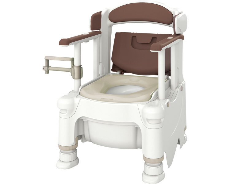 安寿 ポータブルトイレ FX-30 らくゾウくん 暖房便座・快適脱臭 532-966 アロン化成 TAISコード：00221-000694