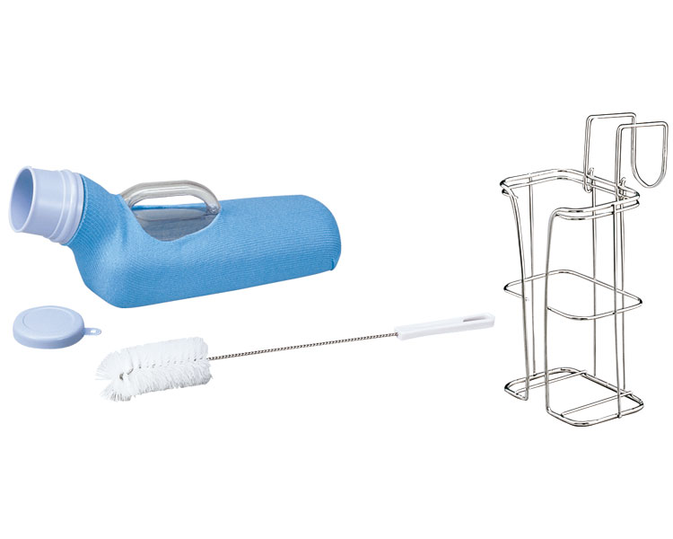 安寿　尿器・尿器受けセット　男性用 533-740 アロン化成