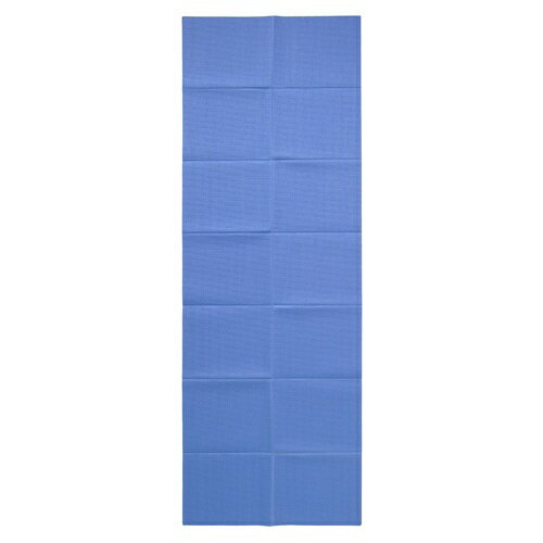 介護の三ツ矢天狗のたためるヨガマット ブルー ブルー YM-01ブル- トーン｜アングル2