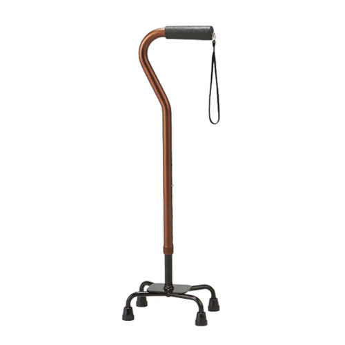 アルミ製 4点支柱杖 AQ-11BR ブラウン マキテック