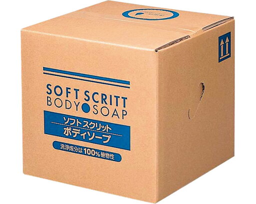 コック付 SOFT SCRITT(ソフトスクリット) ボディソープ 18L 4353 熊野油脂 コック付 SOFT SCRITT(ソフトスクリット) ボディソープ 18L 4353 熊野油脂