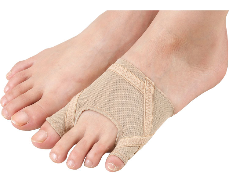 左足用 中山式外反母趾・内反小趾テーピングサポーター　1枚入 中山式産業
