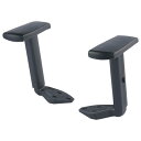 上下昇降肘 ブラック CA−A300BK 1セット CA-A300BK ナカバヤシ