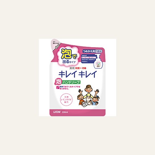 【医薬部外品】 キレイキレイ 薬用泡ハンドソープ 詰替用 200mL×24個 【医薬部外品】 キレイキレイ 薬用泡ハンドソープ 詰替用 200mL×24個