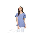 ZIP scrub レディスジップスクラブ 7022SC フォーク